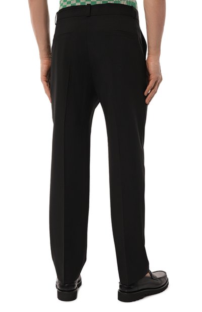 Шерстяные брюки JACQUEMUS, арт. 22H225PA012/1075BLACK, фото 4