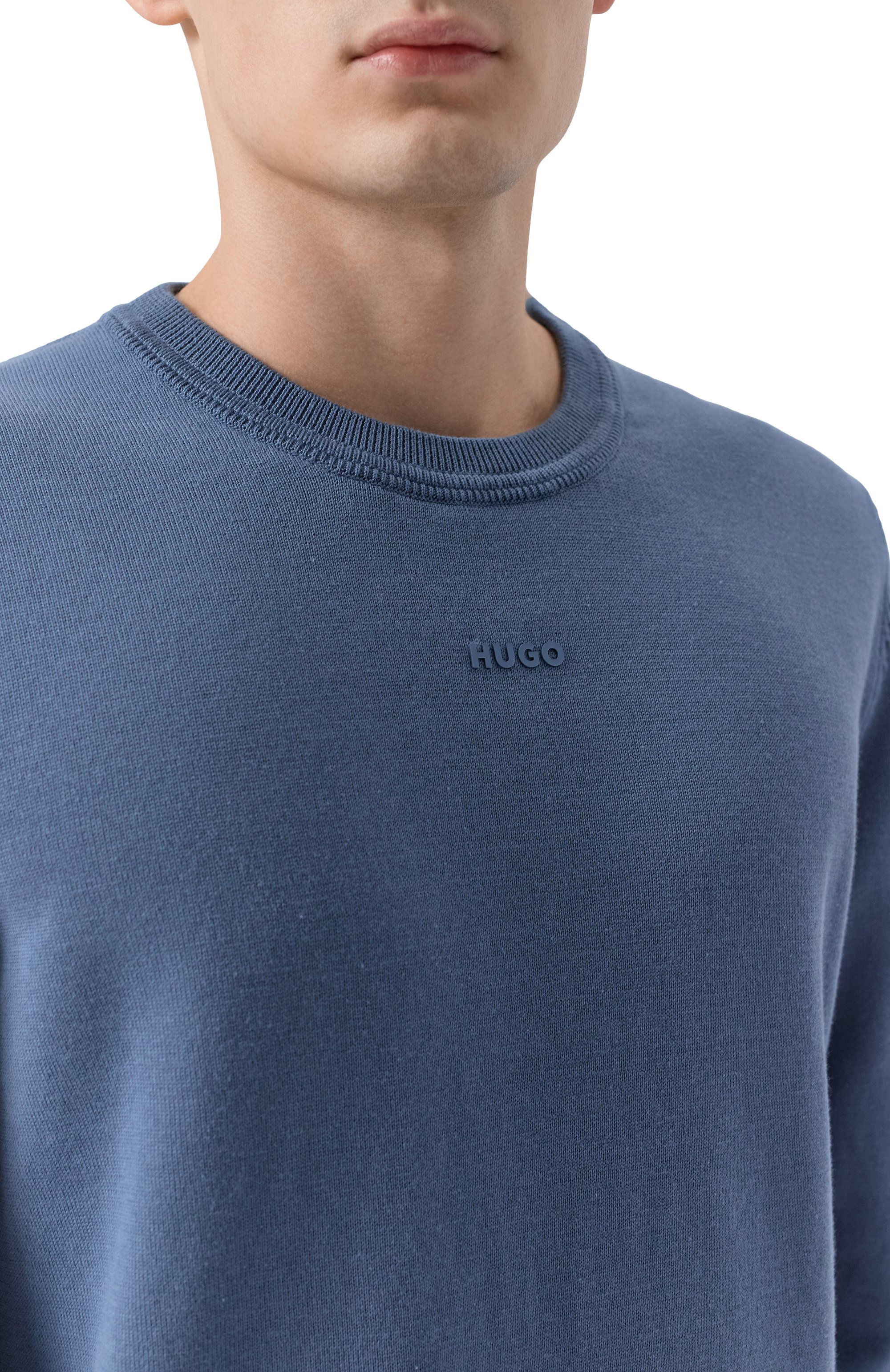 Хлопковый джемпер HUGO, арт. 50553588, фото 5