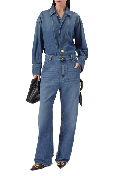 Джинсовая рубашка jodie DARKPARK, арт. WSH08 TBL01W075/J0DIE-TUNIC STYLE TENCEL SHIRT, фото 2