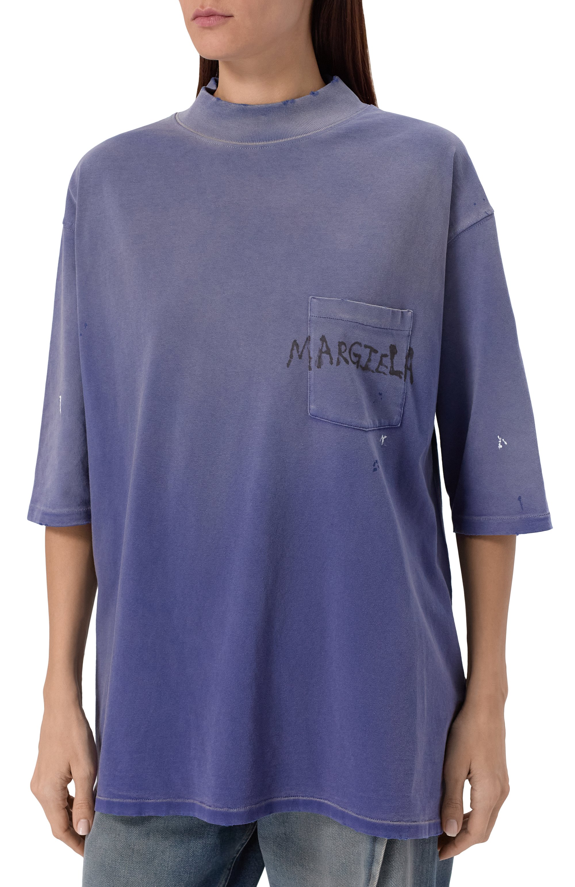 Хлопковая футболка MAISON MARGIELA, арт. S50GC0714/S24567, фото 7