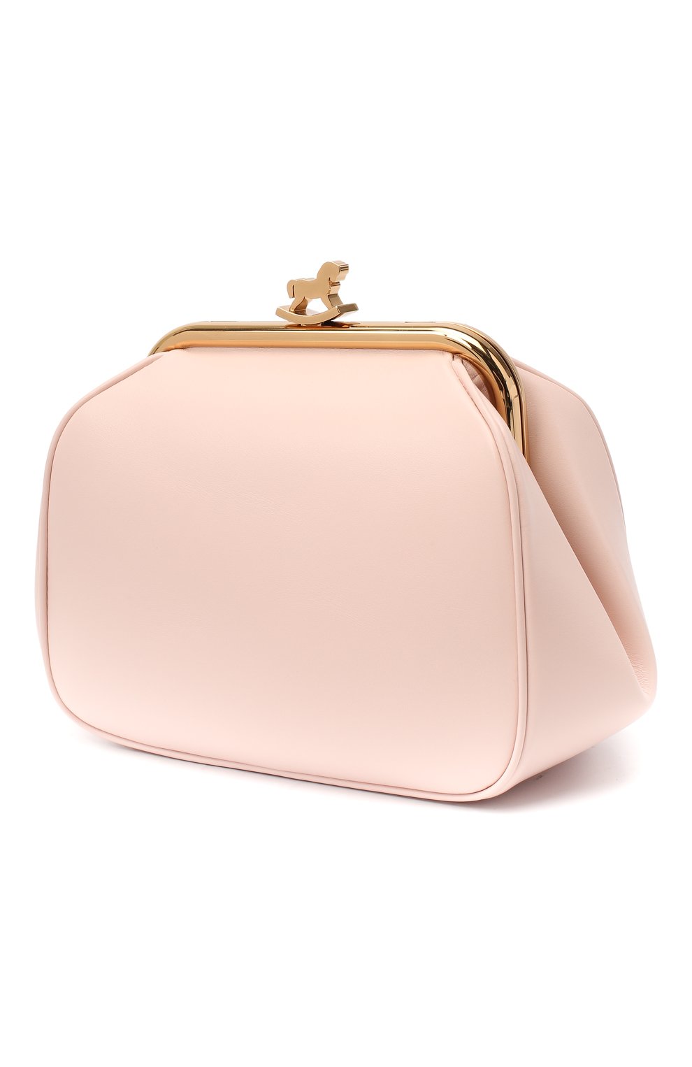 Сумка ULYANA SERGEENKO светло-розового цвета по цене 130000 руб., арт. BRS014CLASSX 0407с, фото 3 Сумка ULYANA SERGEENKO, арт. BRS014CLASSX 0407с, фото 3
