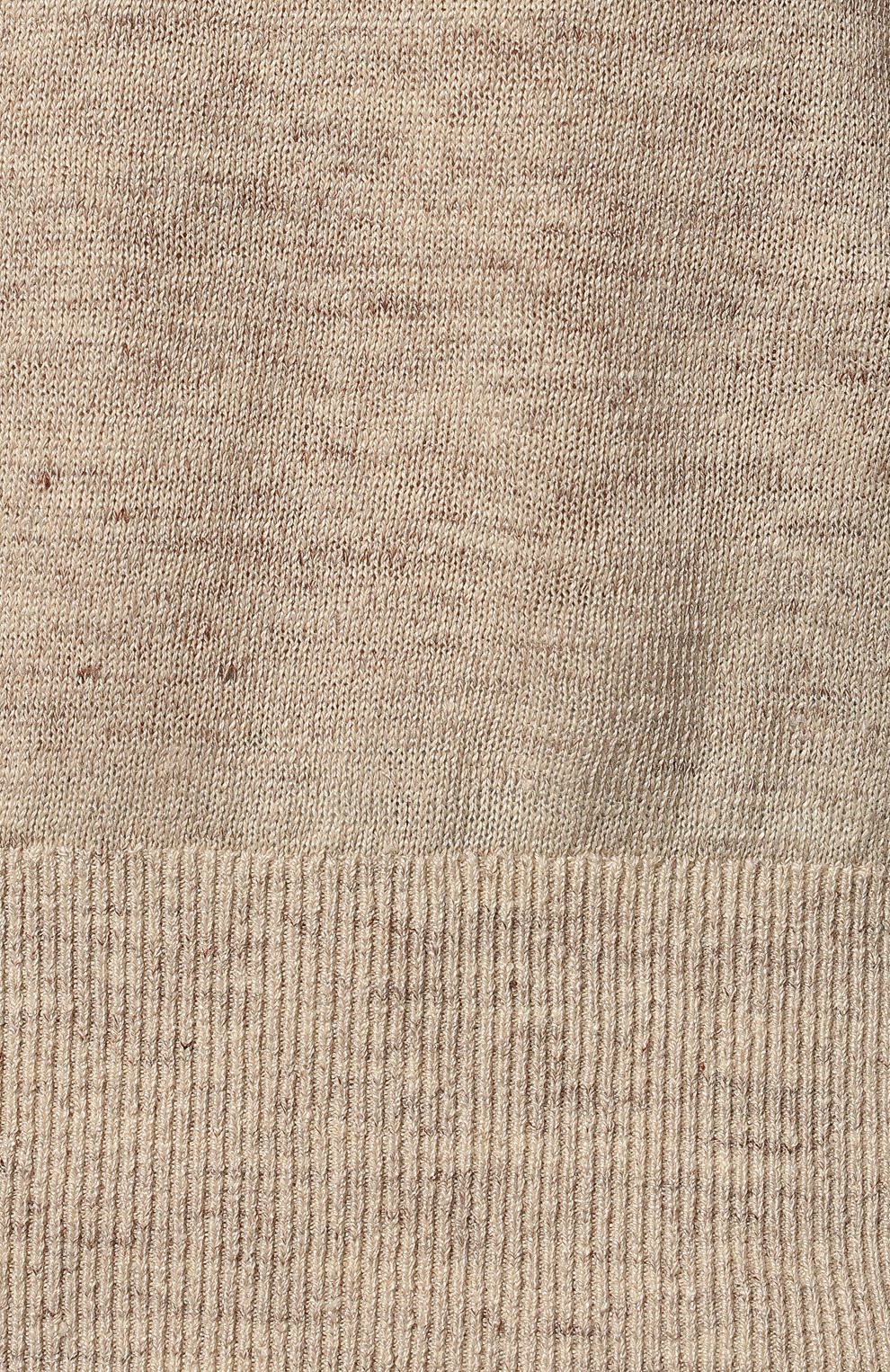 Поло изо льна и хлопка BRUNELLO CUCINELLI бежевого цвета по цене 99500 руб., арт. 221M2L00325, фото 5 Поло изо льна и хлопка BRUNELLO CUCINELLI, арт. 221M2L00325, фото 5