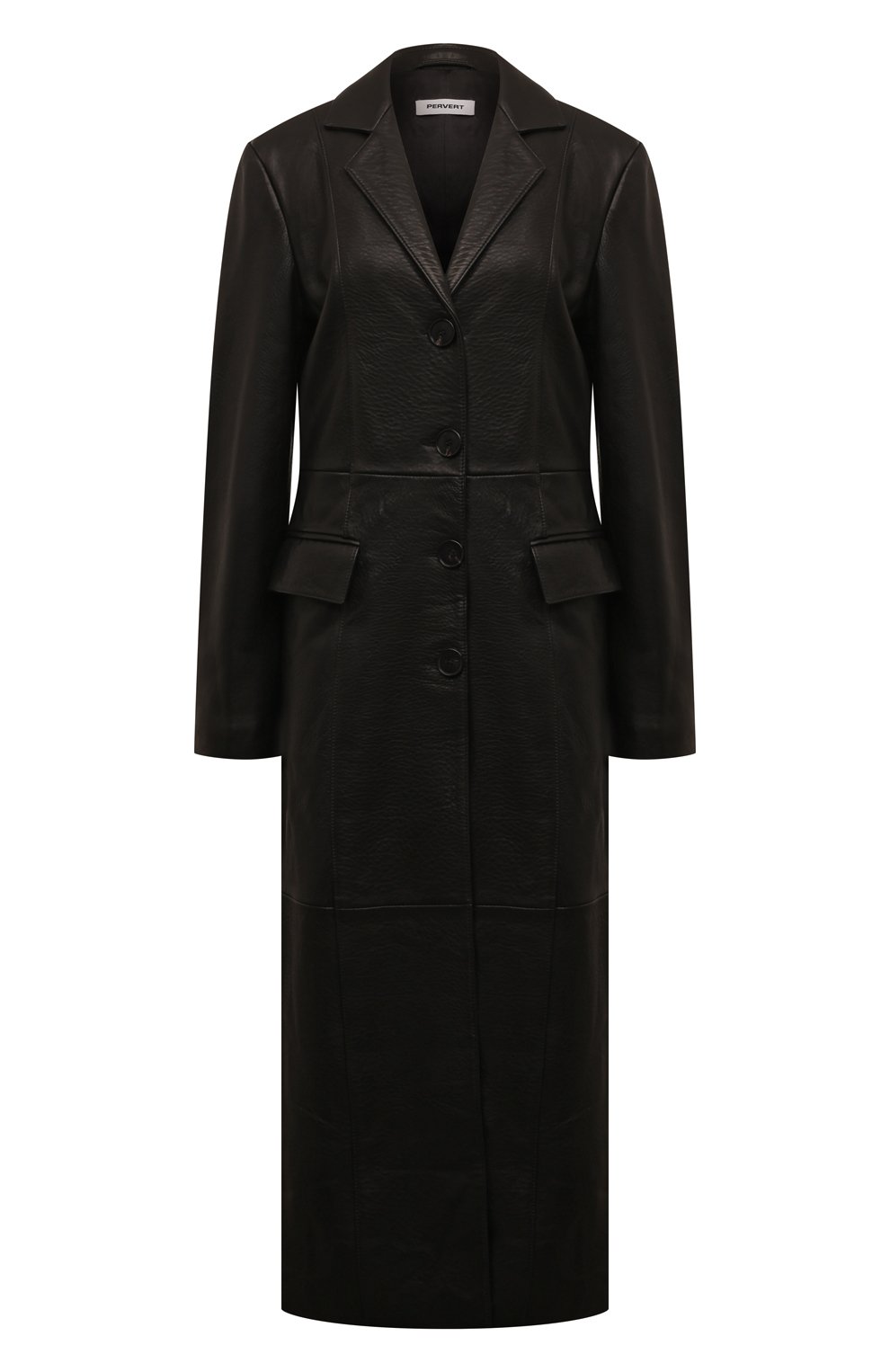 Кожаное пальто PERVERT, арт. PE24/LC01/60-15, фото 1