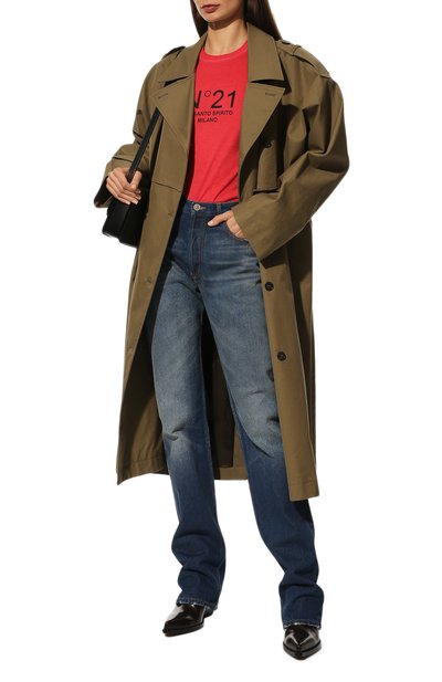 Хлопковая футболка N21, арт. 22I N2M0/F051/6325, фото 2