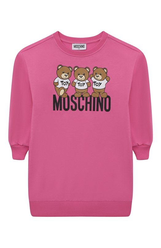 Хлопковое платье Moschino