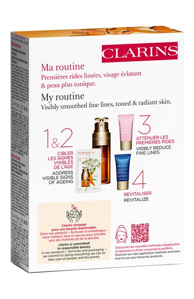 Набор double serum & multi-active age-defying set (50+2x15+0,9ml) CLARINS, арт. 80097035, фото 4