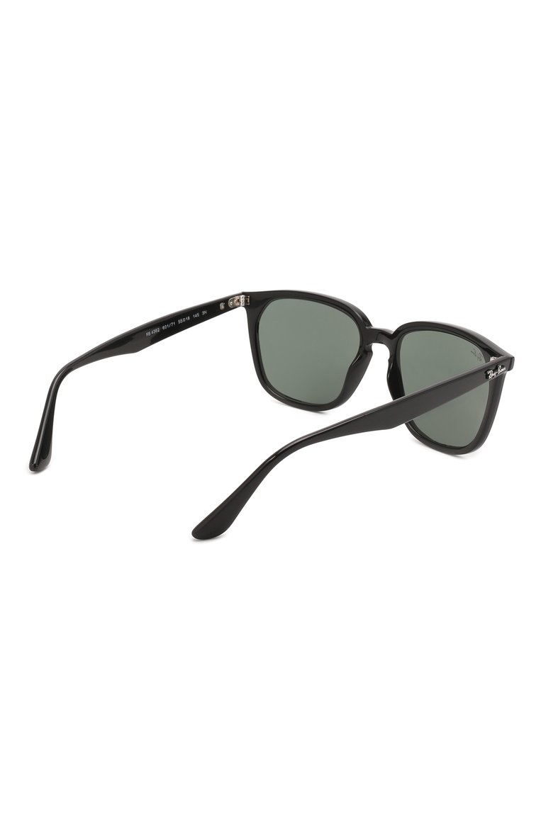 Женские солнцезащитные очки RAY-BAN черного цвета, арт. 4362-601/71 | Фото 5 (Тип очков: С/з; Региональные ограничения белый список (Axapta Mercury): Не проставлено; Нос: Не проставлено; Материал: Пластик; Очки форма: Круглые)
