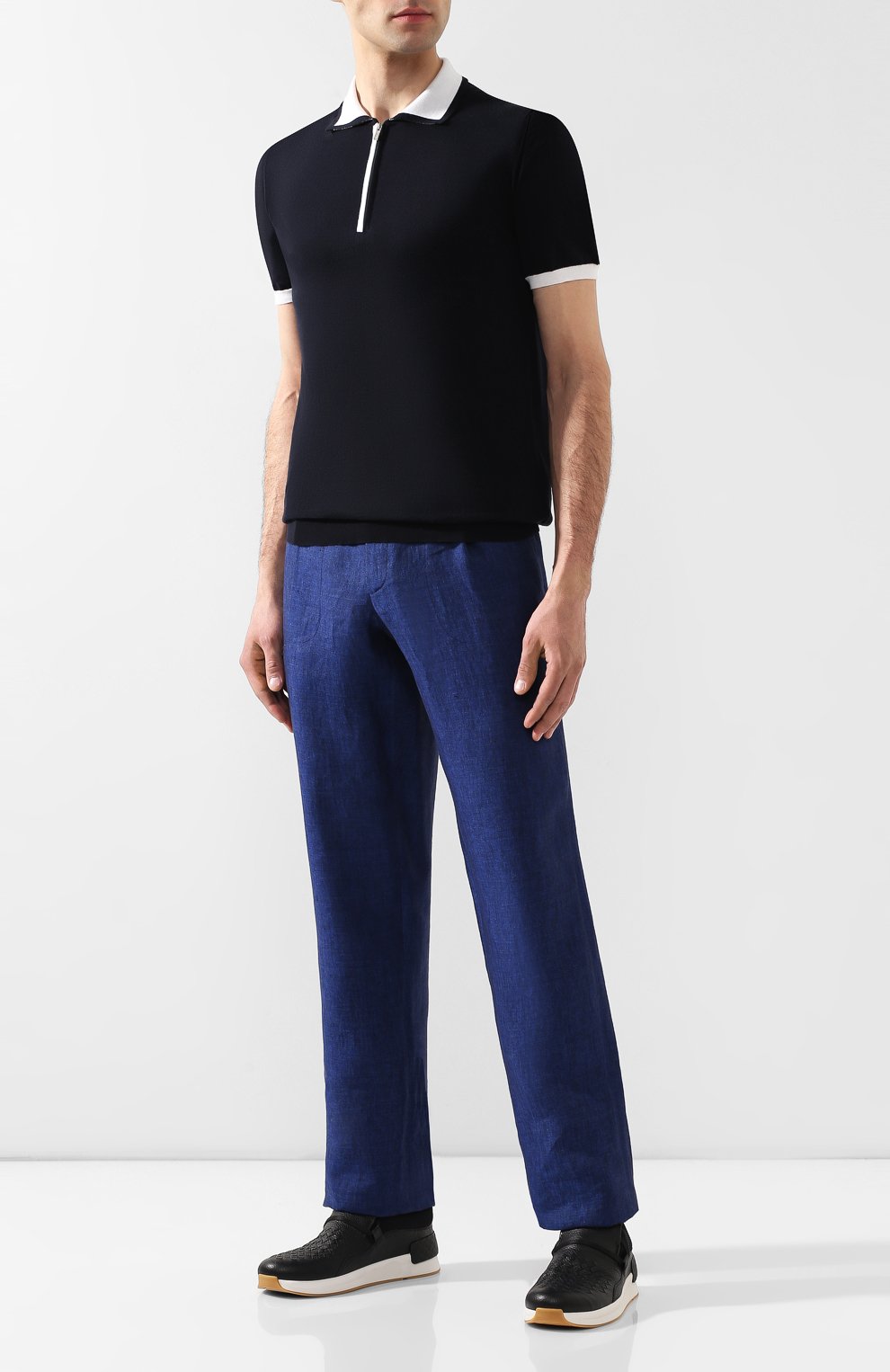 Льняные брюки BRIONI, арт. RPMJ0M/P6114/NEWJAMAICA, фото 2