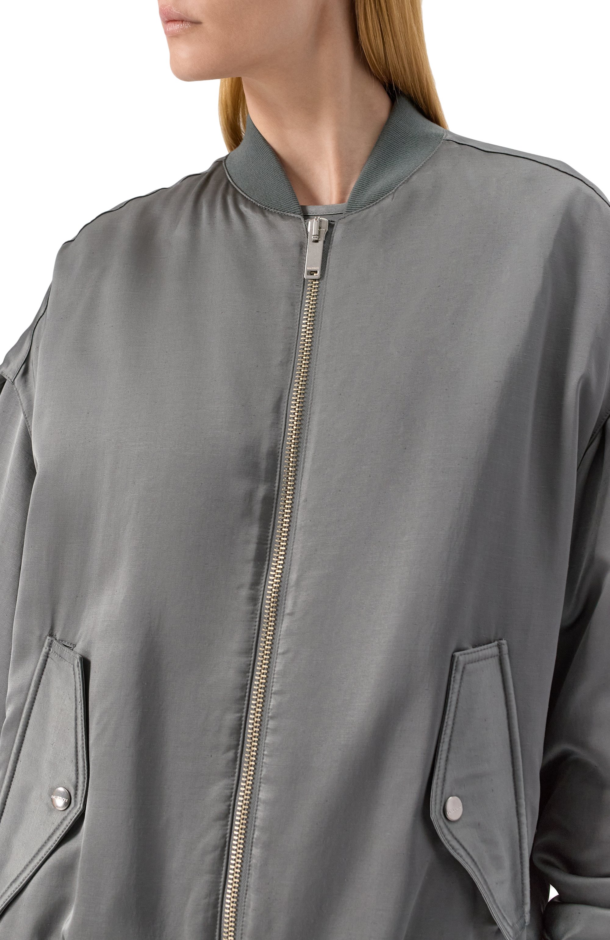 Бомбер из вискозы HALFBOY, арт. HS251W0074, фото 5