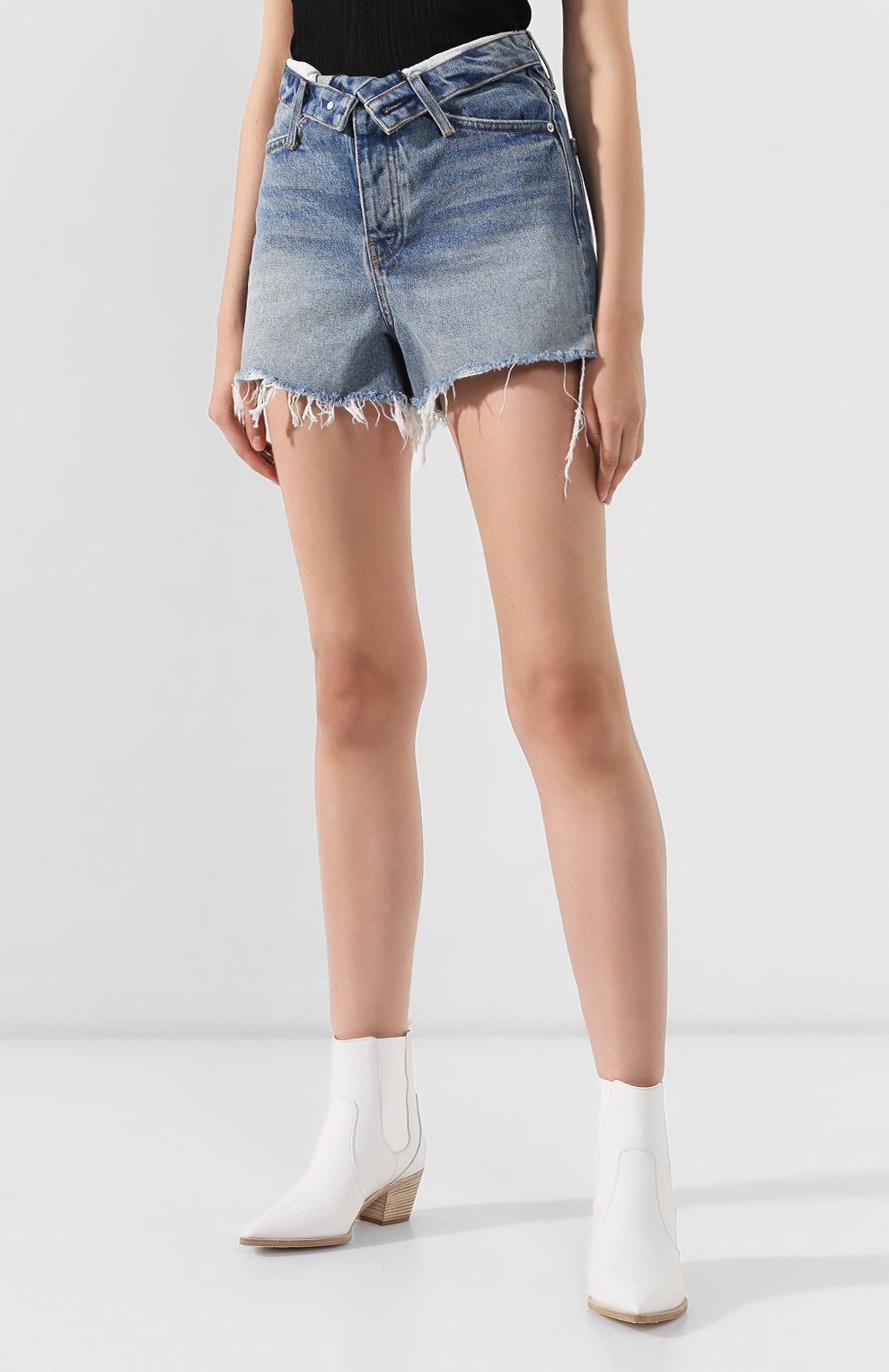 Джинсовые шорты ALEXANDER WANG, арт. 4DC2194487, фото 3