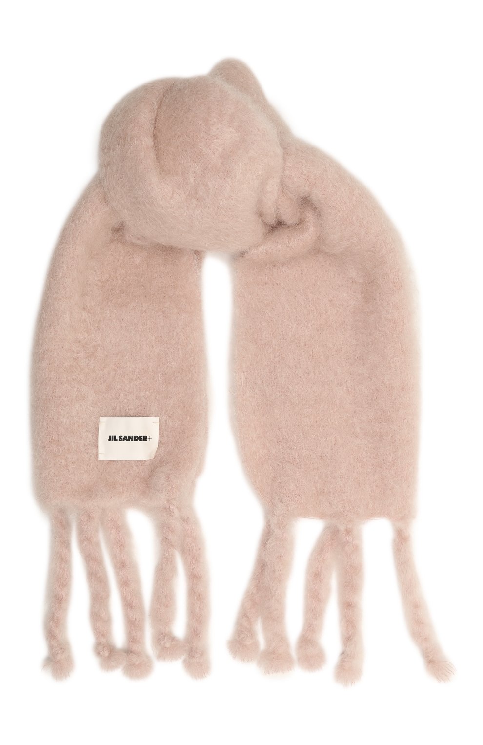 Шарф JIL SANDER светло-розового цвета по цене 64700 руб., арт. J40TE0108/J40041, фото 1 Шарф JIL SANDER, арт. J40TE0108/J40041, фото 1