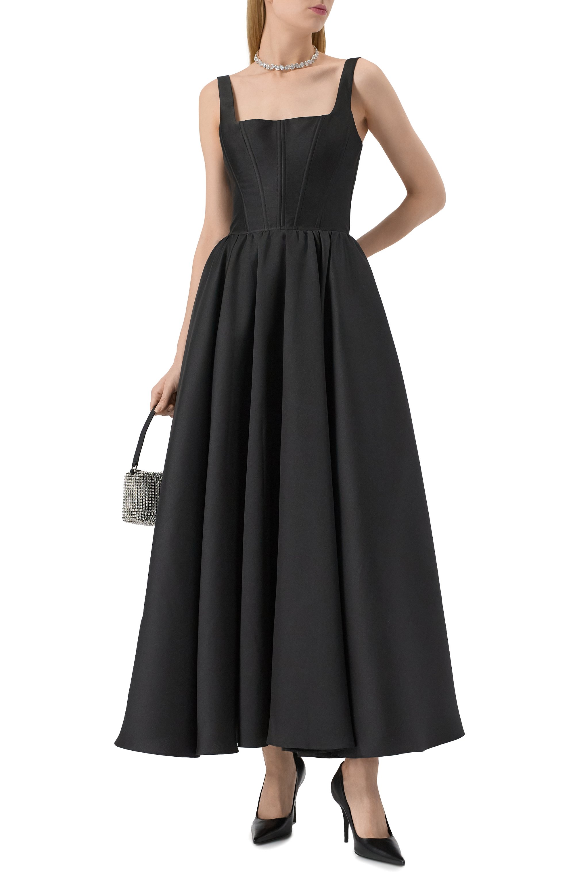 Атласное платье ALINE, арт. AL154509, фото 2