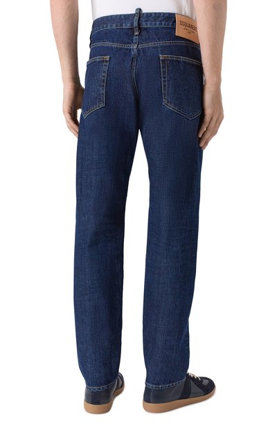 Джинсы tomboy DSQUARED2 темно-синего цвета по цене 98750 руб., арт. S74LB1817/S30833, фото 4 Джинсы tomboy DSQUARED2, арт. S74LB1817/S30833, фото 4