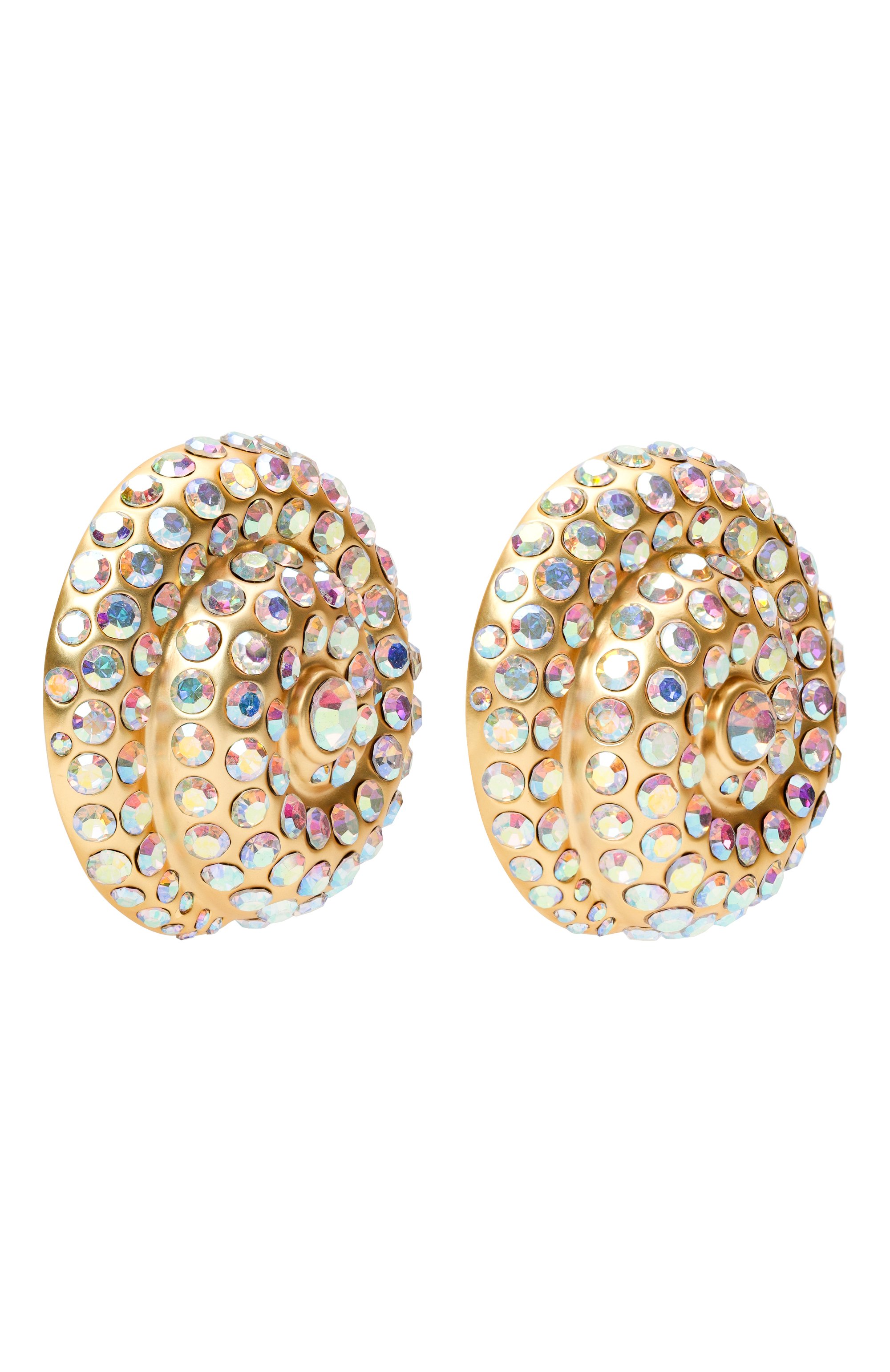 Клипсы PEARL OCTOPUSS.Y золотого цвета по цене 45400 руб., арт. LE S0LEIL, фото 3 Клипсы PEARL OCTOPUSS.Y, арт. LE S0LEIL, фото 3