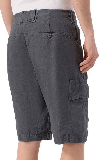 Льняные шорты TRANSIT, арт. CFUTRCD132, фото 4