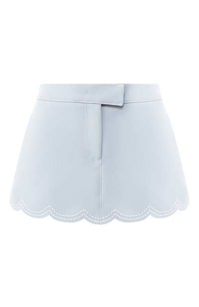 Женские шорты с контрастной прострочкой REDVALENTINO, арт. RR3RFA10/1FR