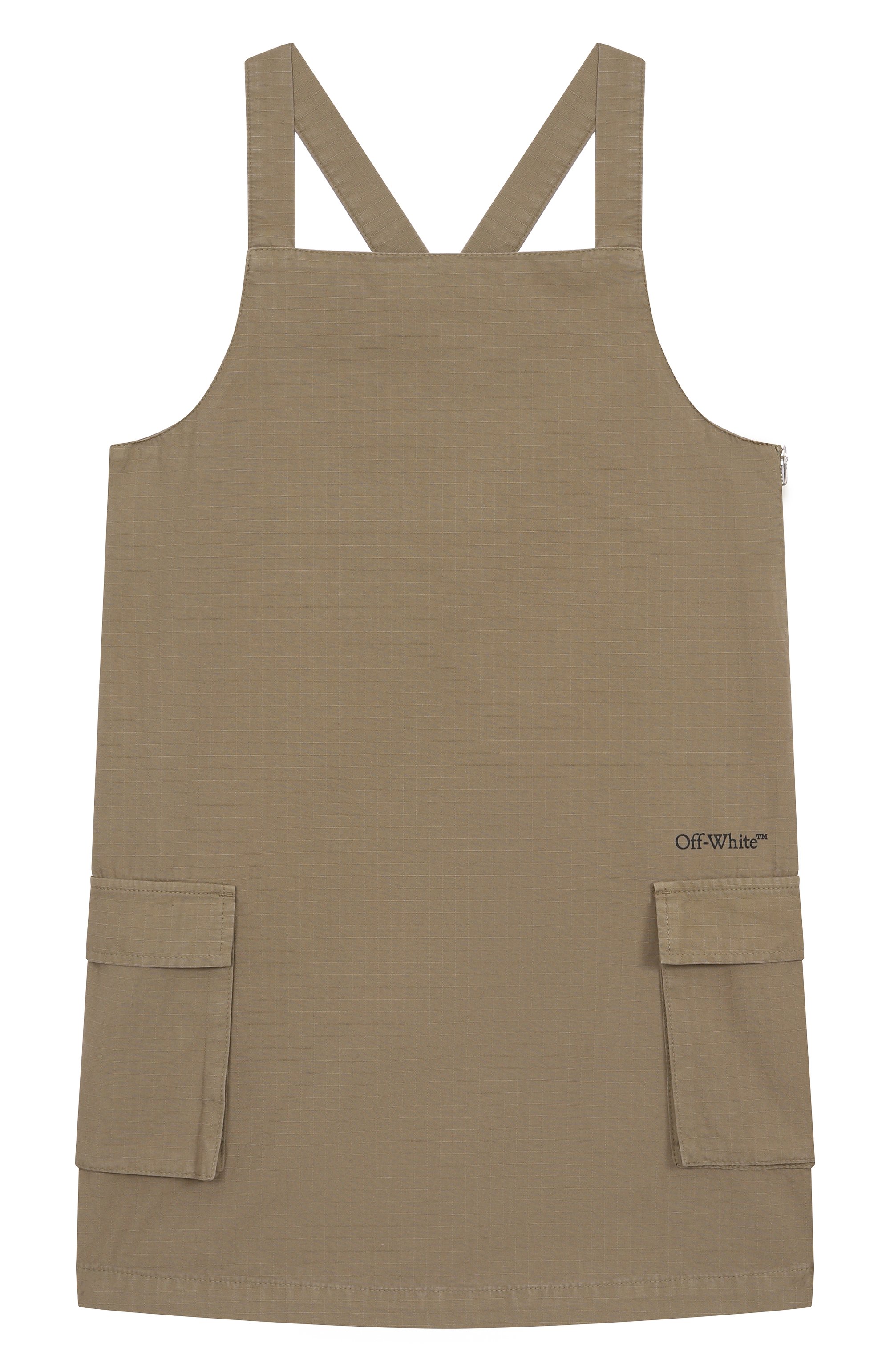 Хлопковый сарафан OFF-WHITE, арт. 0GDB069S25FAB001/4-12, фото 1