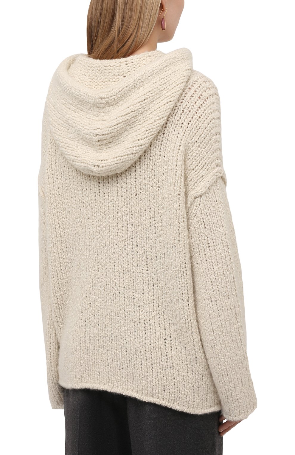 Кашемировое худи KHAITE, арт. 8620700/SILE, фото 4