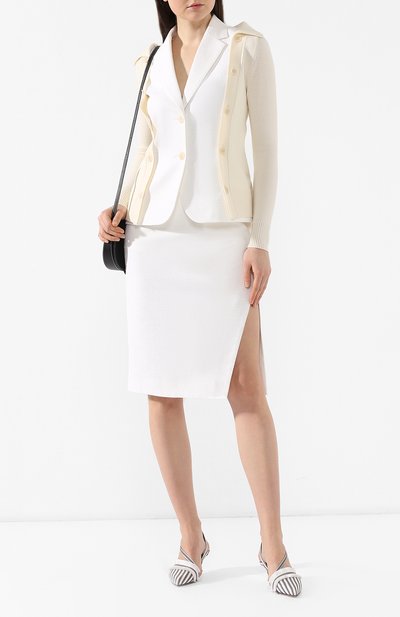 Хлопковый кардиган с жилетом ALTUZARRA, арт. 219-207-964, фото 2