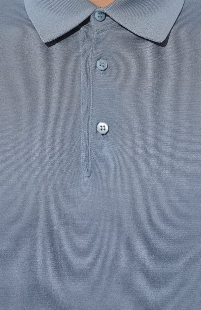 Шелковое поло STEFANO RICCI, арт. K616215P13/F24101, фото 5