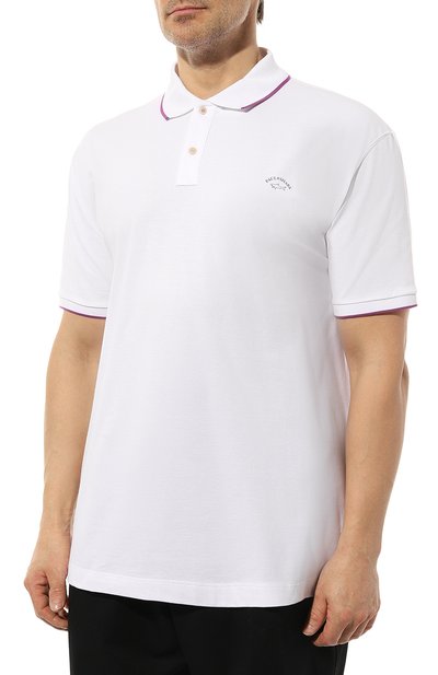 Хлопковое поло PAUL&SHARK, арт. 24411300/3XL-6XL, фото 3