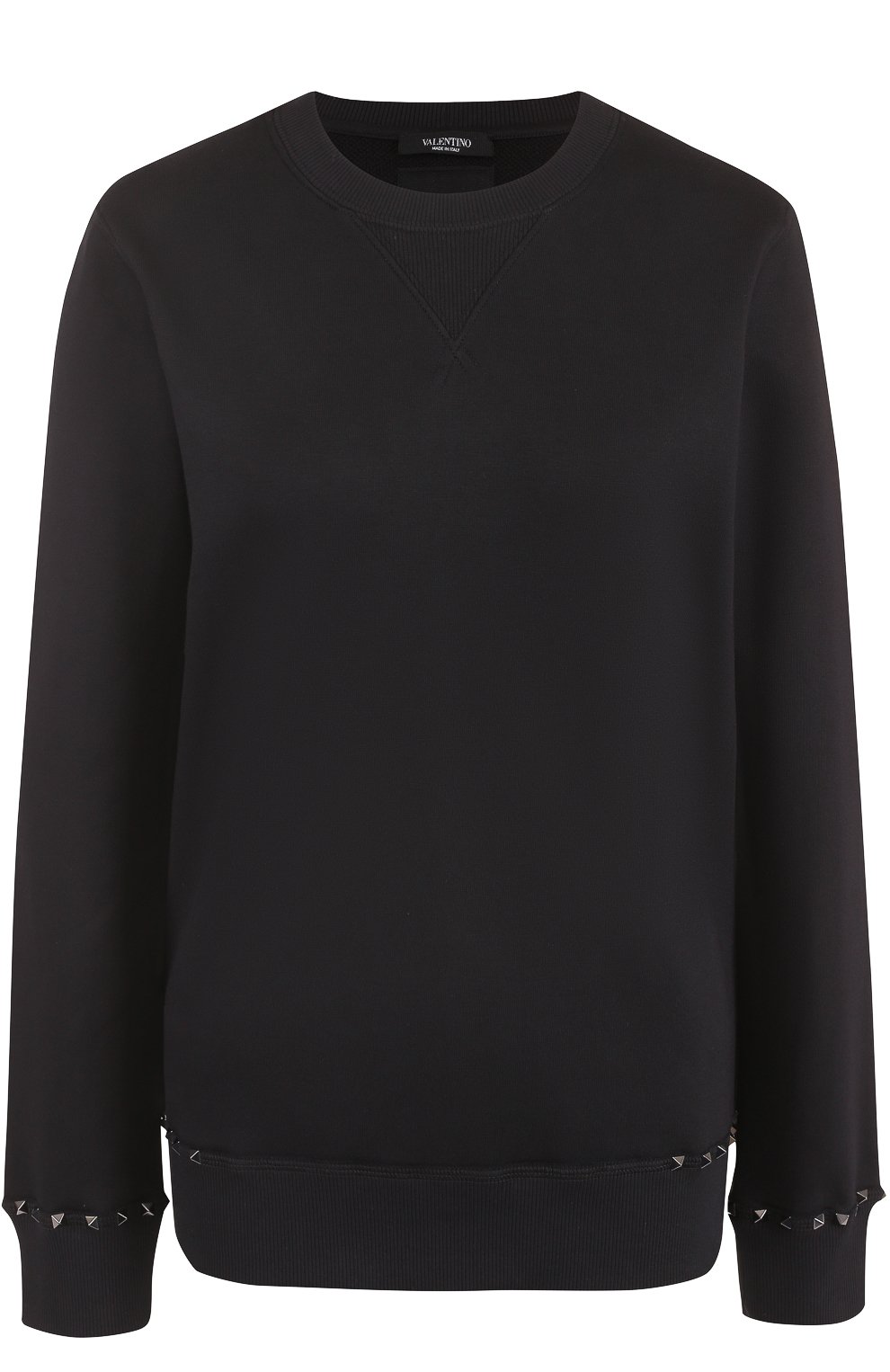 Свитшот прямого кроя с шипами VALENTINO, арт. NB3MF02A/2QL, фото 1