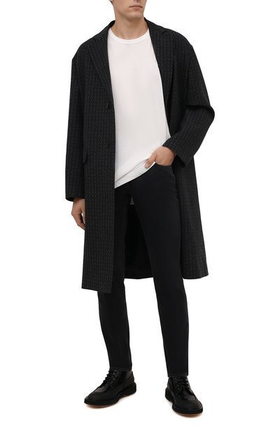 Хлопковая футболка YOHJI YAMAMOTO, арт. HX-T02-070, фото 2