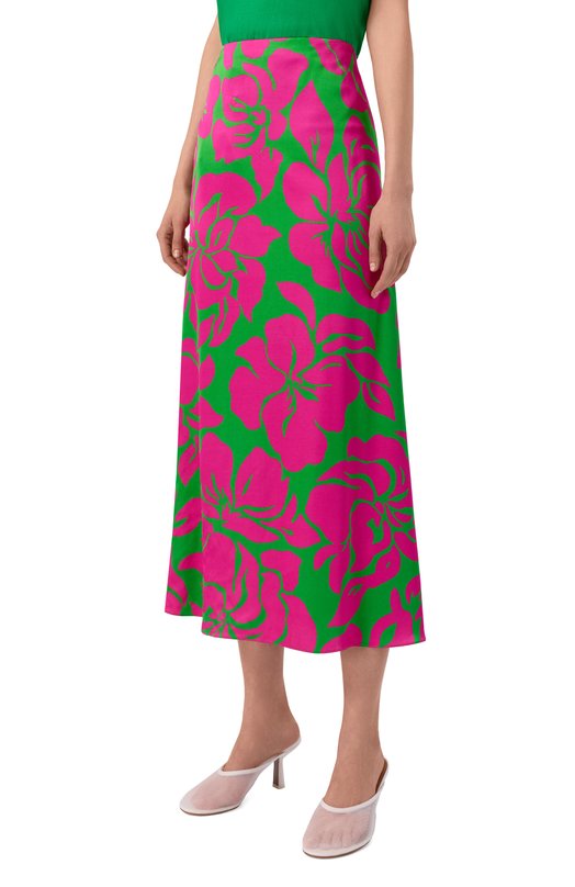 Юбка из вискозы Dries Van Noten 010812/3189 Разноцветный  010812/3189 Фото 3