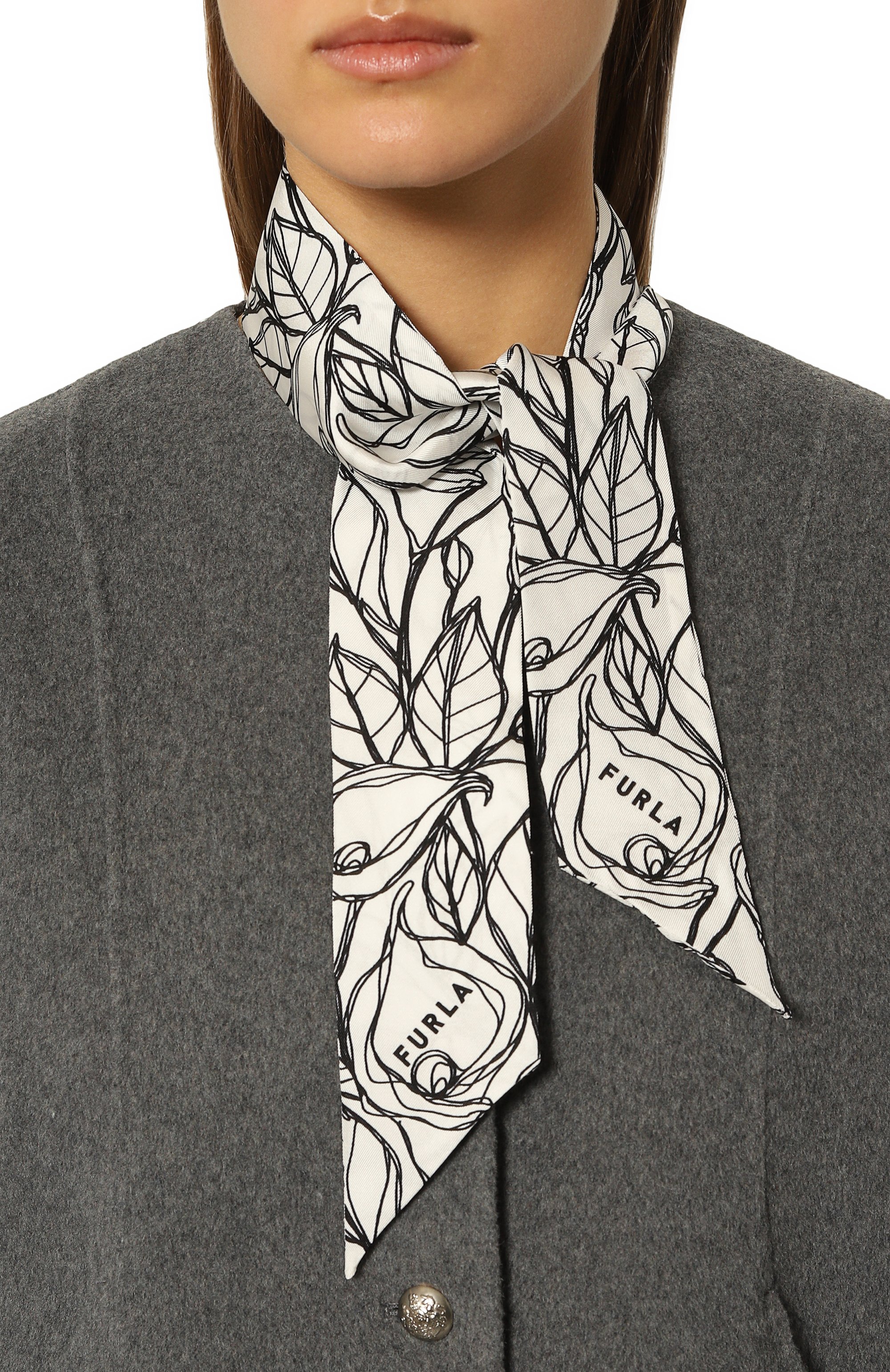 Шелковый шарф-твилли FURLA, арт. WT00022/BX3591, фото 2