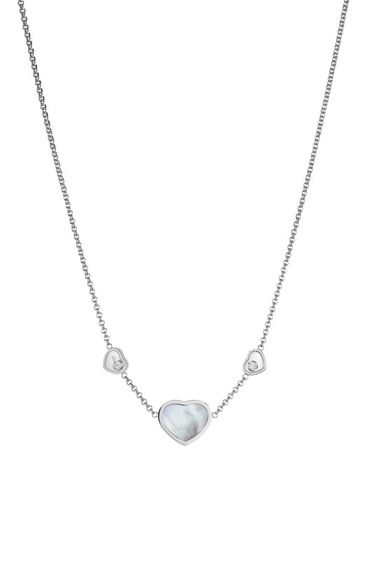Колье Happy Hearts Chopard 81A082-1301 Бесцветный 81A082-1301