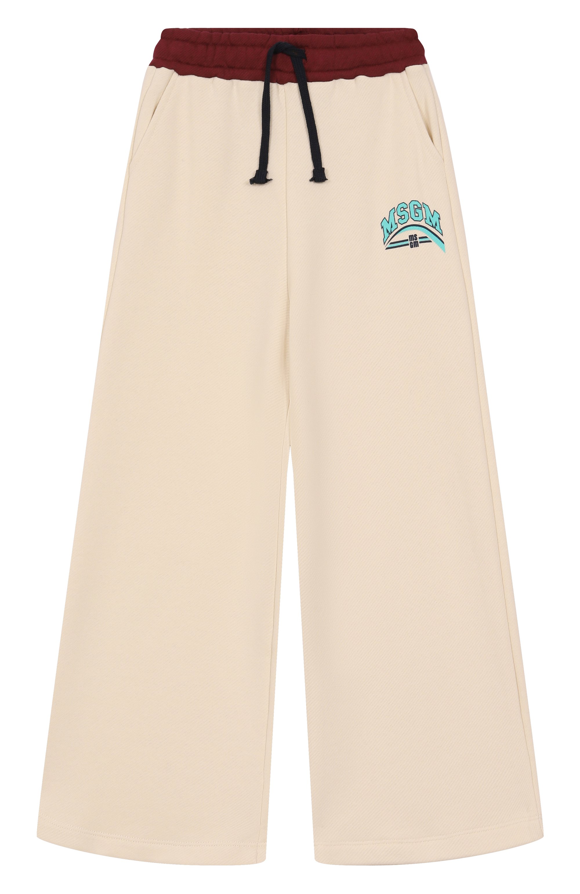 Хлопковые брюки MSGM KIDS, арт. F5MSJGFP128, фото 1