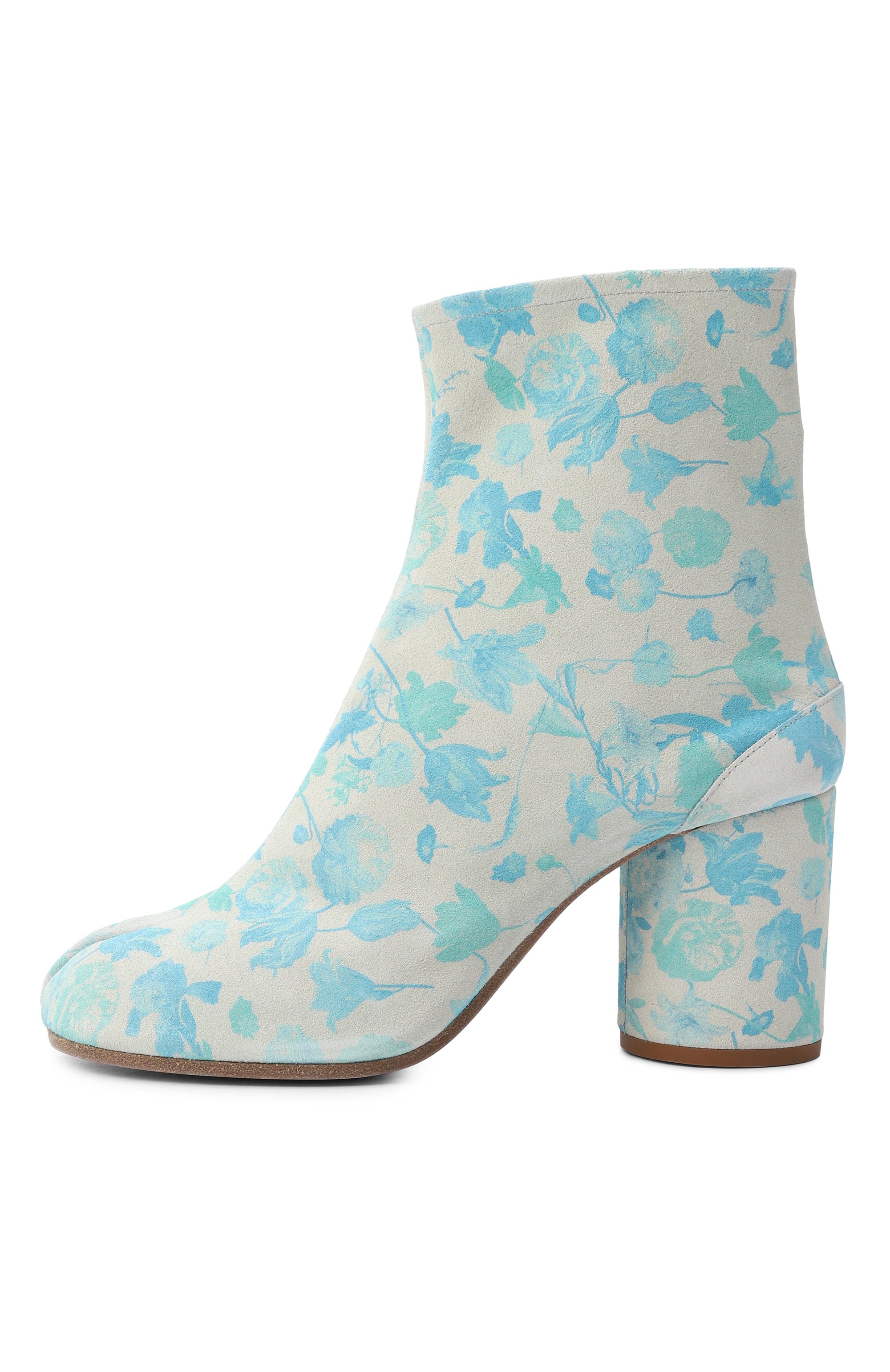 Замшевые ботильоны tabi MAISON MARGIELA, арт. S39WU0224/P7658, фото 4