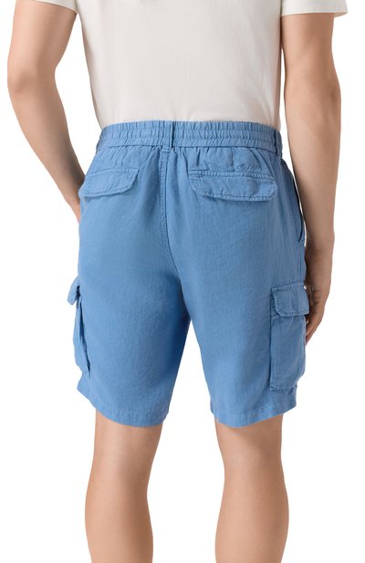 Льняные шорты MC2 SAINT BARTH, арт. STBM R0DI/01964H, фото 4