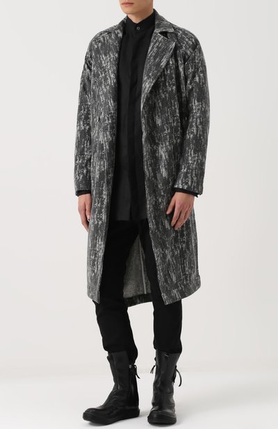 Удлиненная льняная рубашка с воротником-стойкой MANUEL MARTE, арт. S6103, фото 2