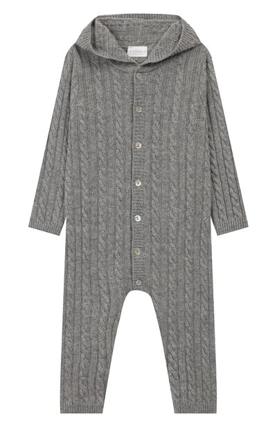 Кашемировый комбинезон с капюшоном LA PERLA, арт. 59975/18M-24M, фото 1