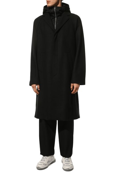 Пальто из шерсти и кашемира PRADA, арт. SGB837-1Y5U-F0002-212, фото 3