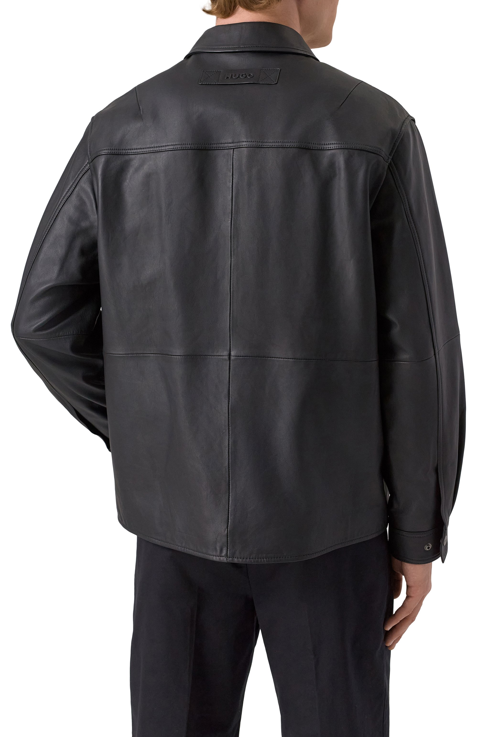 Кожаная куртка HUGO, арт. 50530812, фото 4
