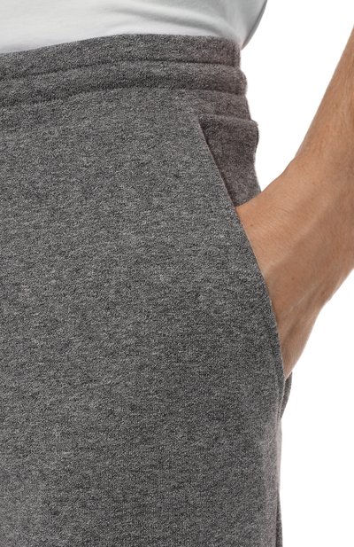 Хлопковые брюки CANALI серого цвета по цене 76200 руб., арт. T0886/MJ02249, фото 5 Хлопковые брюки CANALI, арт. T0886/MJ02249, фото 5