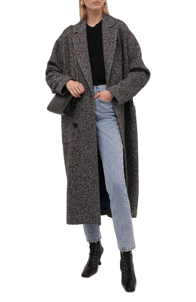 Пальто из шерсти и кашемира KITON темно-серого цвета по цене 989000 руб., арт. D52618K01T16, фото 2 Пальто из шерсти и кашемира KITON, арт. D52618K01T16, фото 2