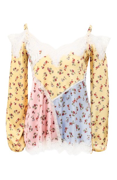 Блузка с принтом ERMANNO ERMANNO SCERVINO, арт. 44 T CM23 FFI, фото 1