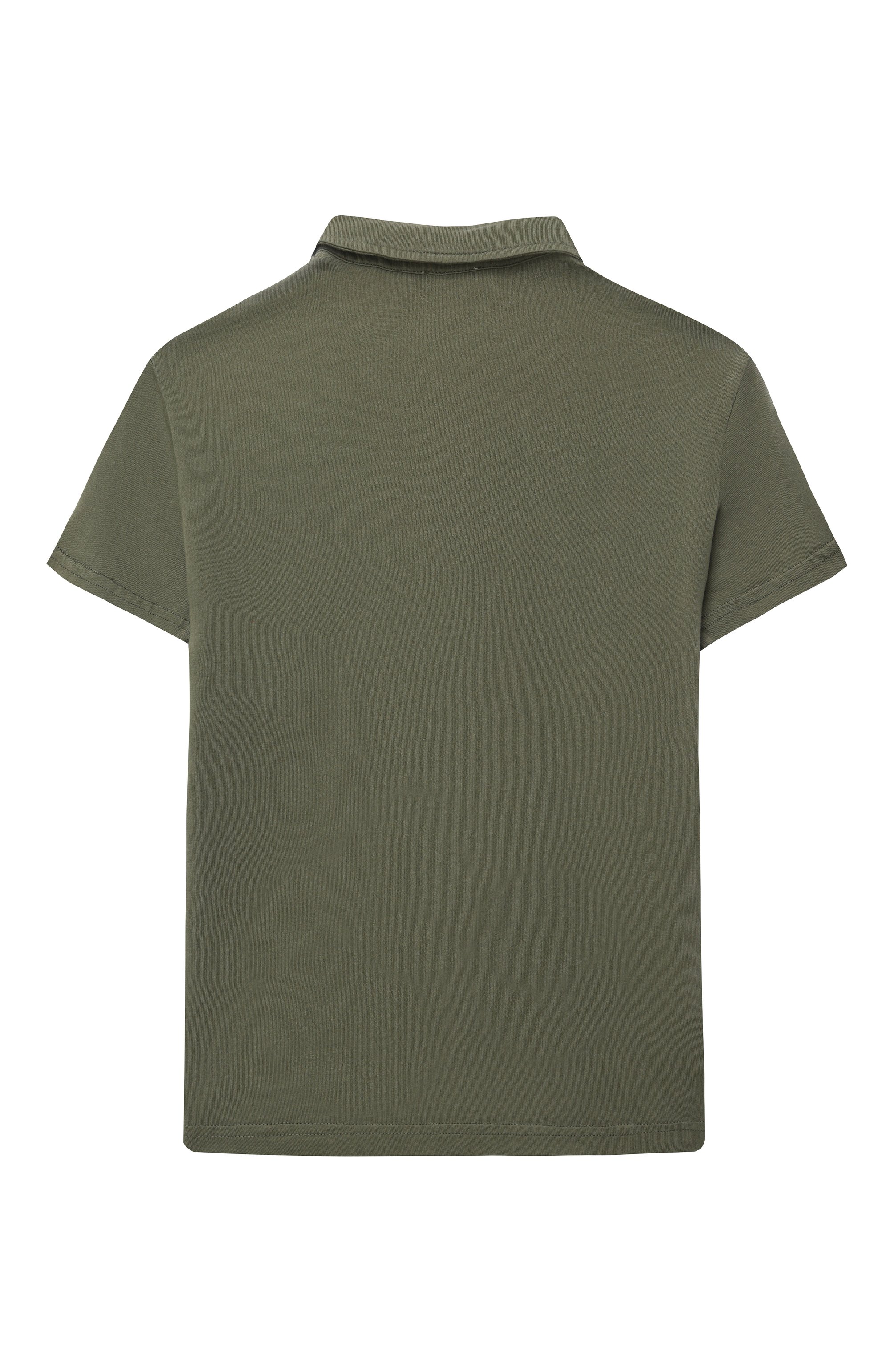 Хлопковое поло IL GUFO, арт. P25PC065M7070/10A-14A, фото 2