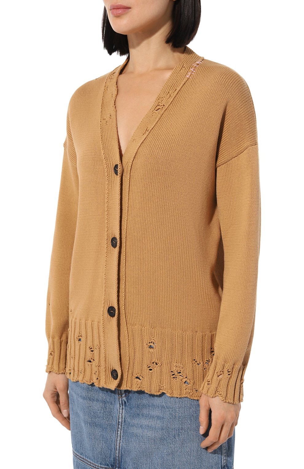 Хлопковый кардиган MARNI, арт. CDMD0354A0/UFC652, фото 3