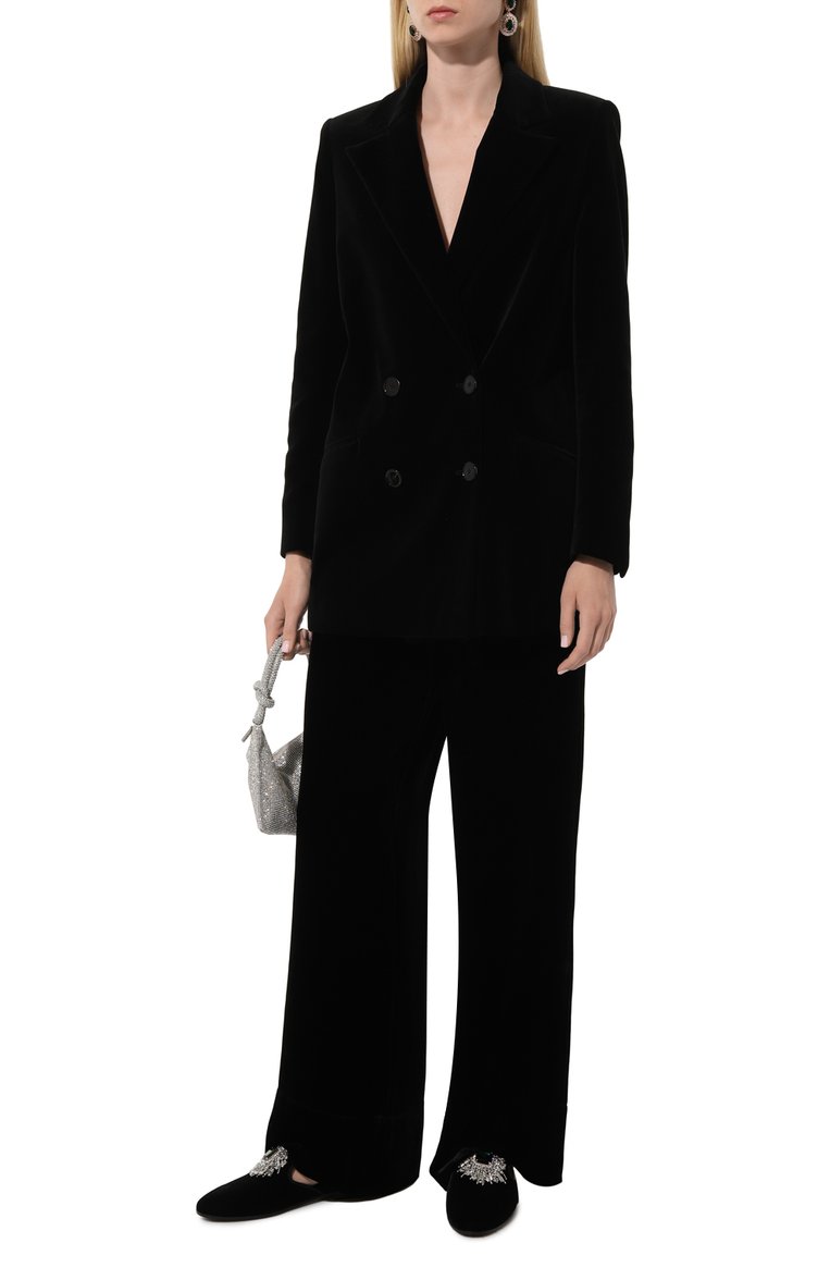 Бархатные сабо euphemiee GIUSEPPE ZANOTTI DESIGN, арт. E450006/001, фото 2