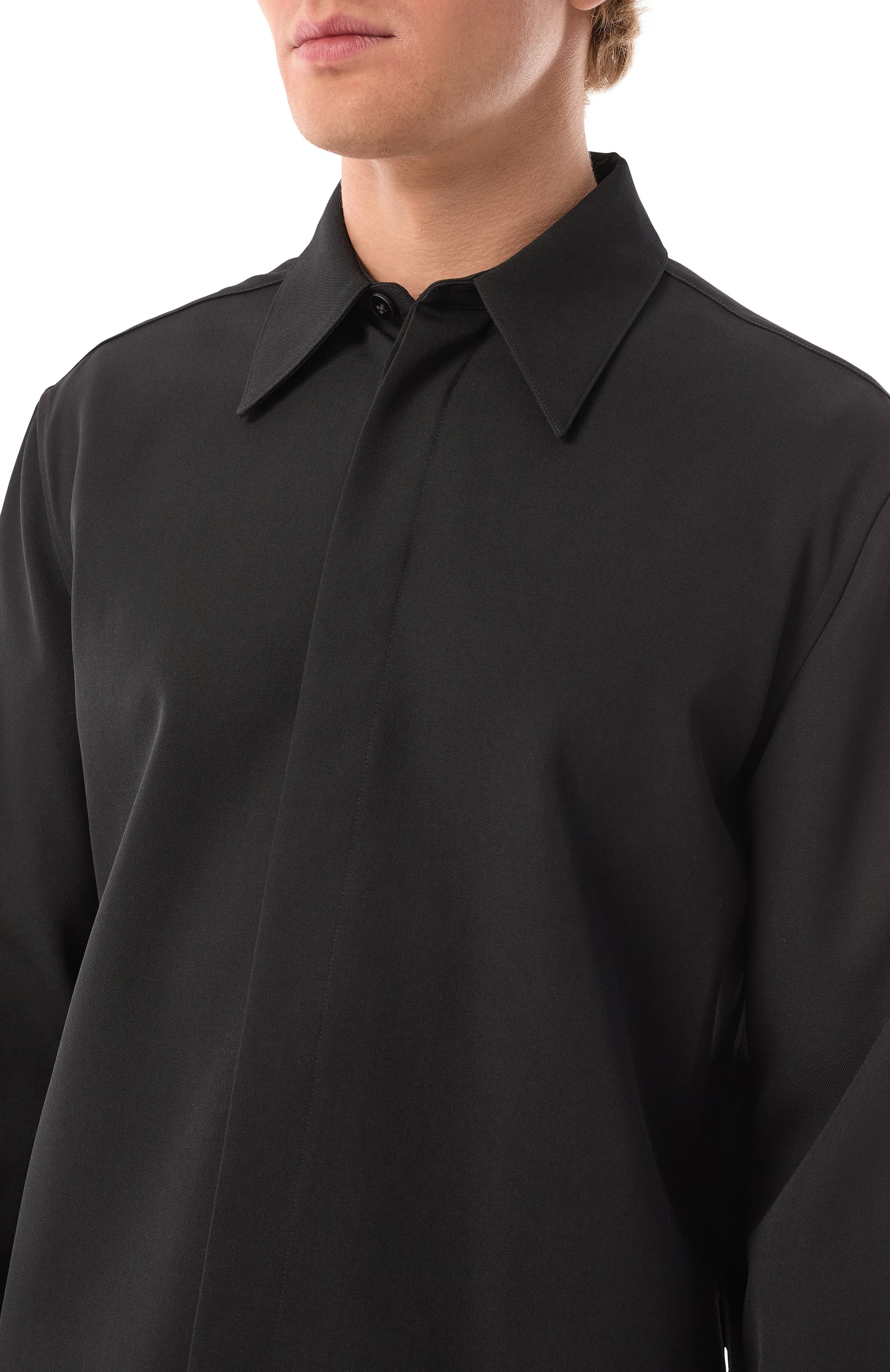 Шерстяная рубашка JIL SANDER, арт. J22DL0298/J40002, фото 5