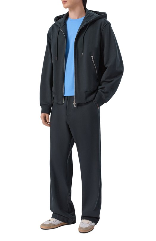 Хлопковая футболка Dirk Bikkembergs BMT1583 Голубой  BMT1583 Фото 2