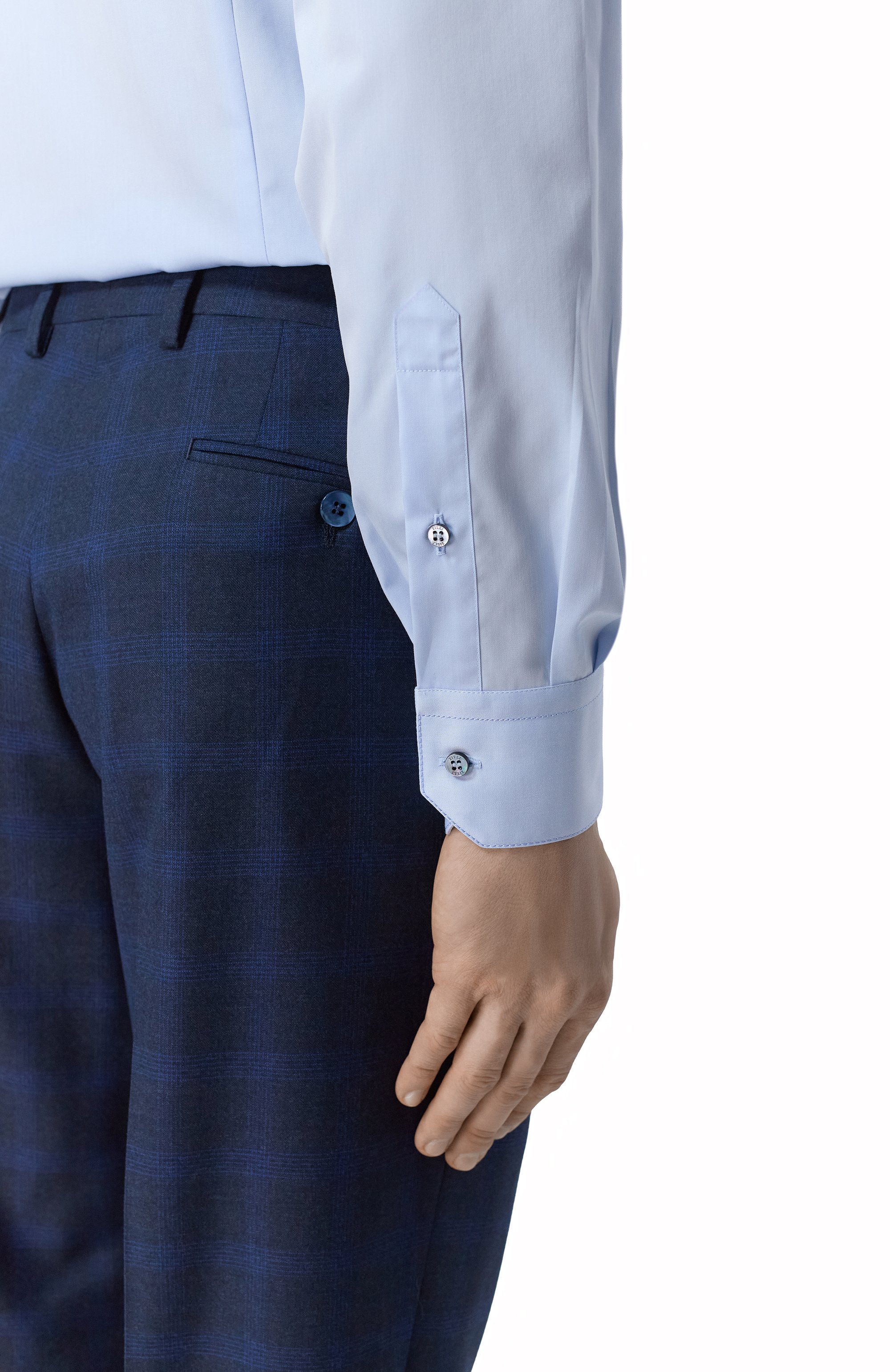 Хлопковая сорочка ZILLI, арт. CLAA01M010012212U, фото 5