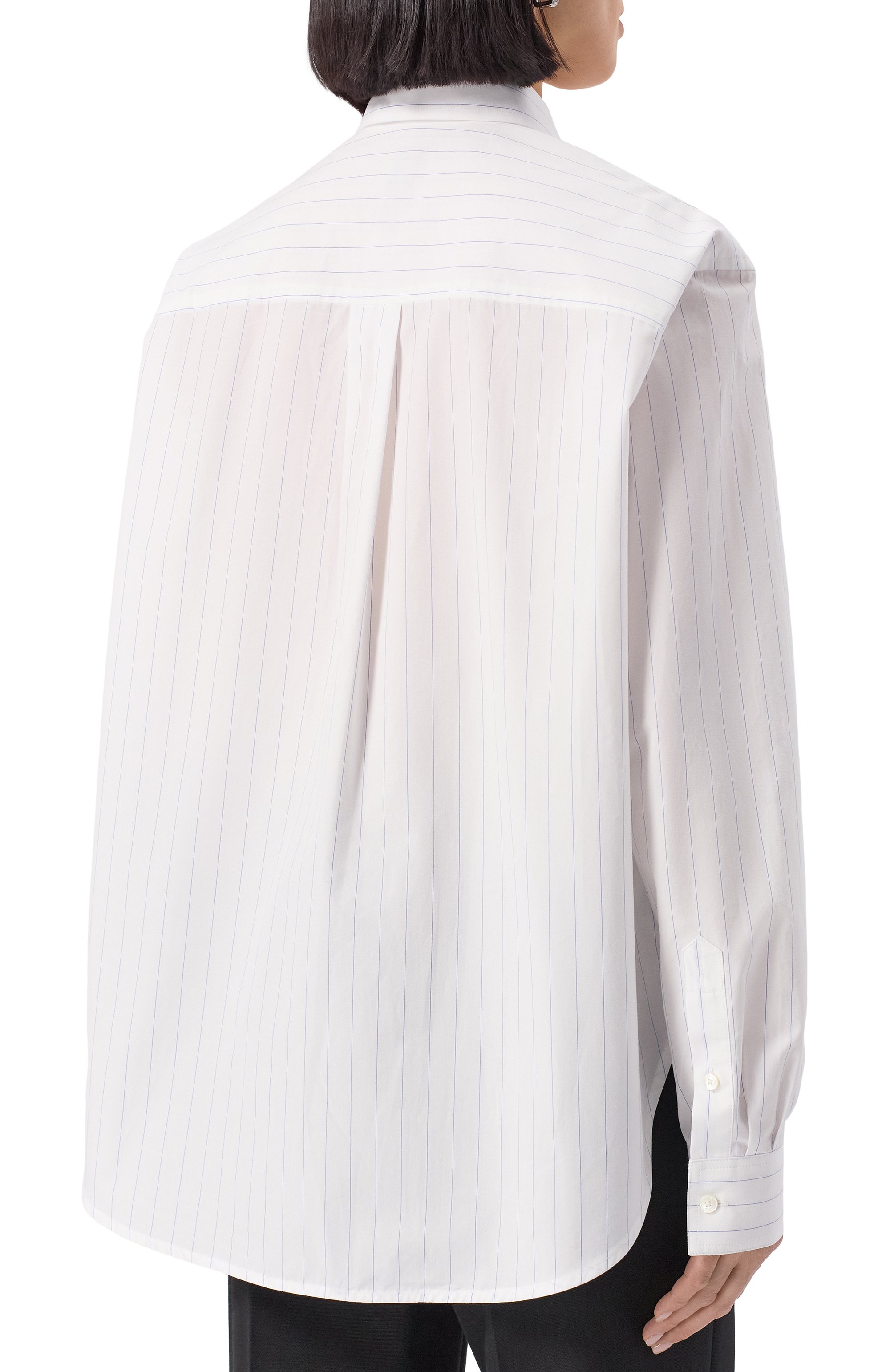 Хлопковая рубашка TOTEME, арт. 252-WRT0356-FB0076, фото 4