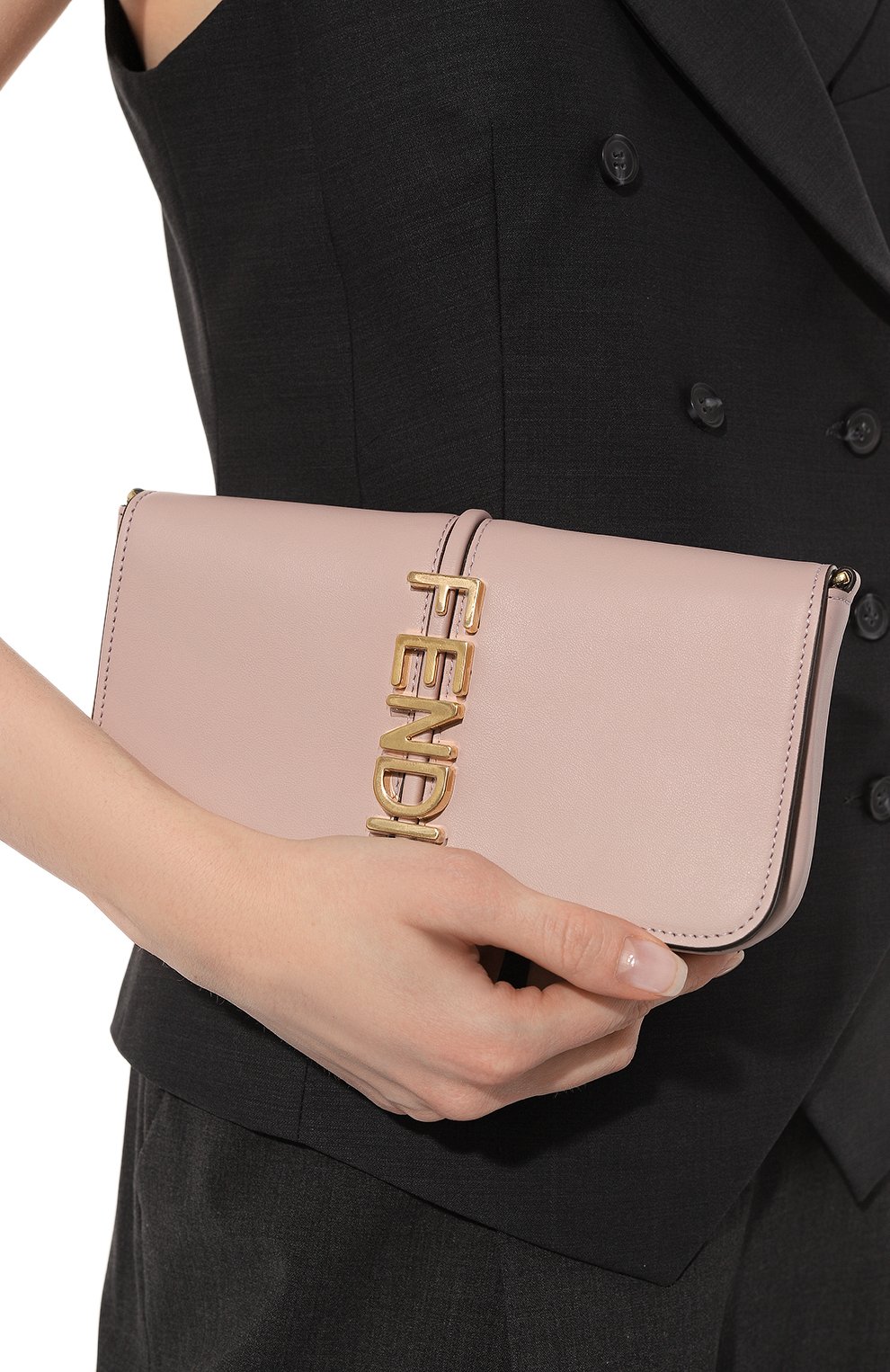 Кошелек на цепочке fendigraphy FENDI, арт. 8BS076 A5DY, фото 2