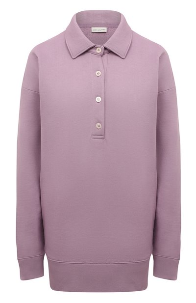 Женское хлопковое поло DRIES VAN NOTEN, арт. 222-011129-5615