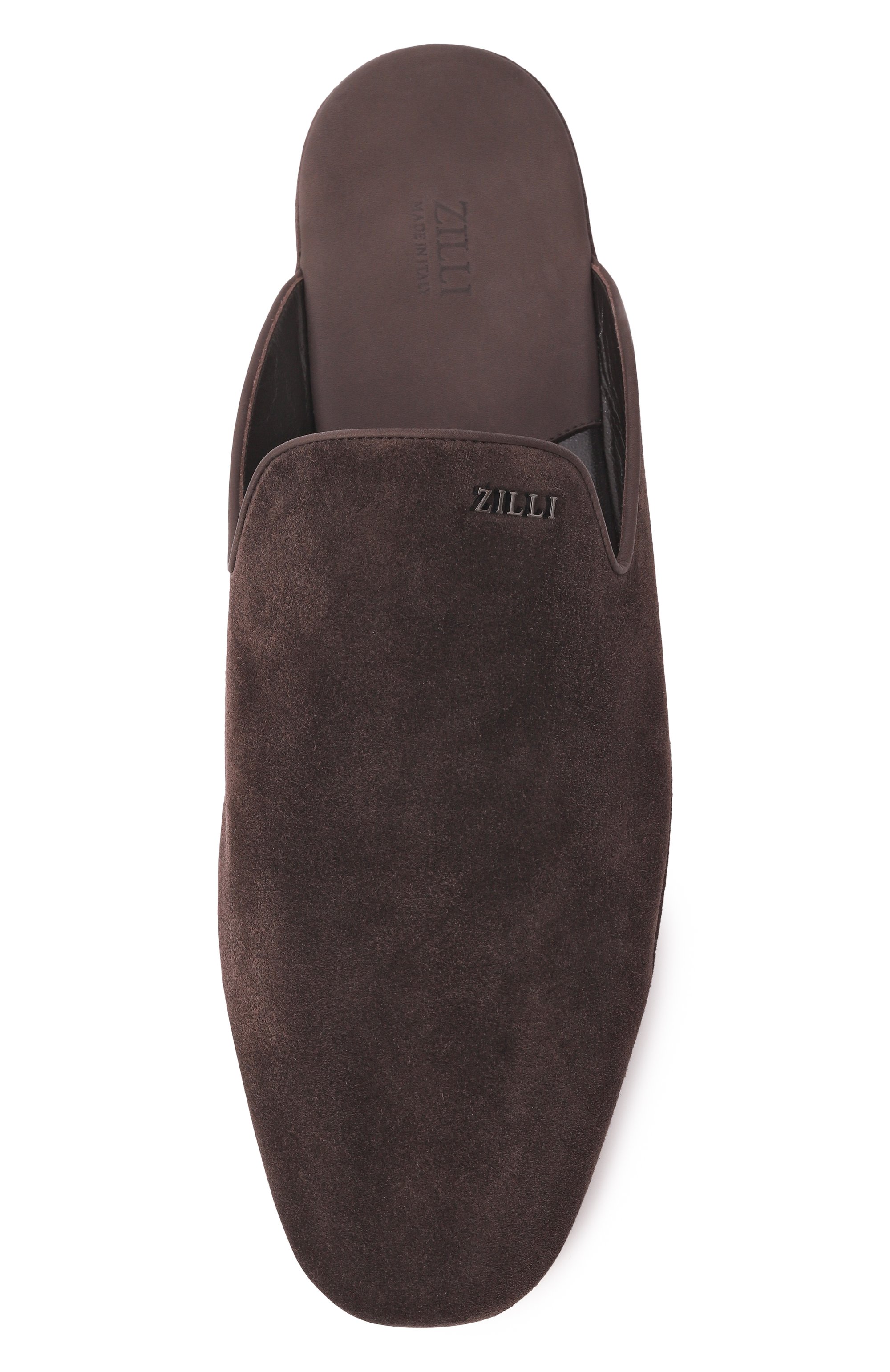 Замшевые домашние туфли ZILLI, арт. H0171AM1100VSLI01, фото 6